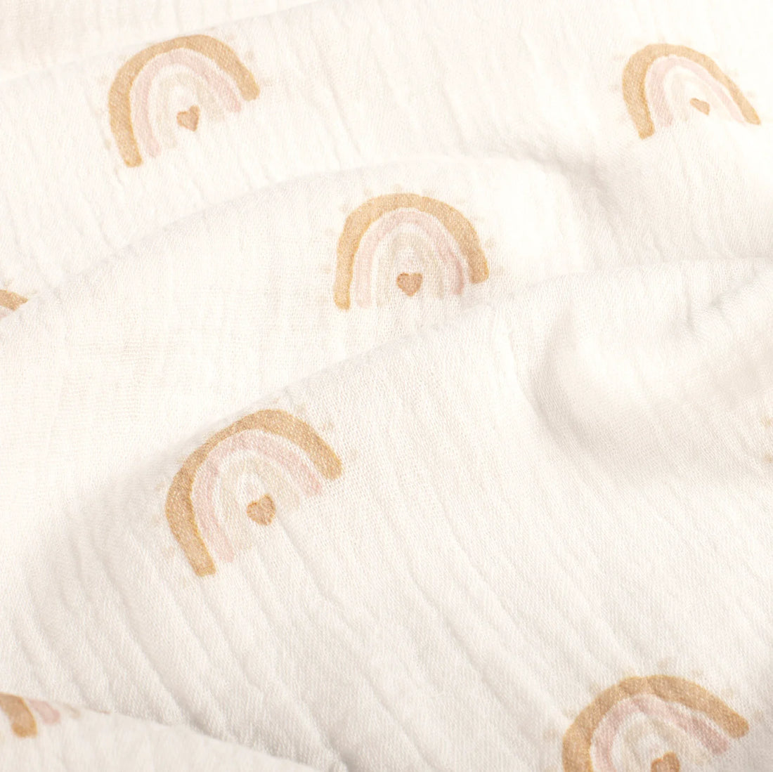 Regenbogen Liebe -  Premium Musselin