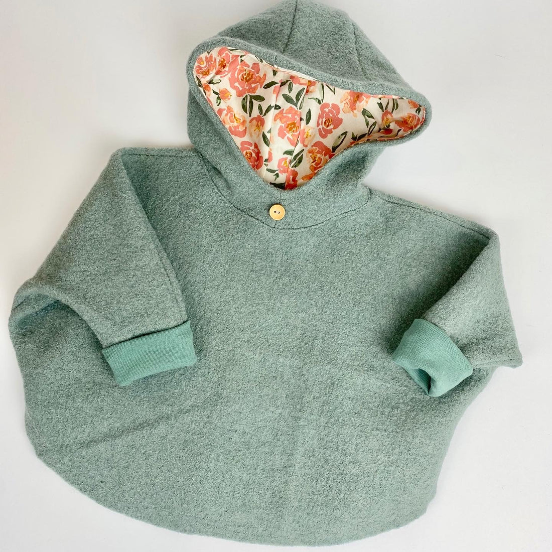 Dusty Mint Merino-Wollwalk - 100% Merinowolle - Mulesingfrei