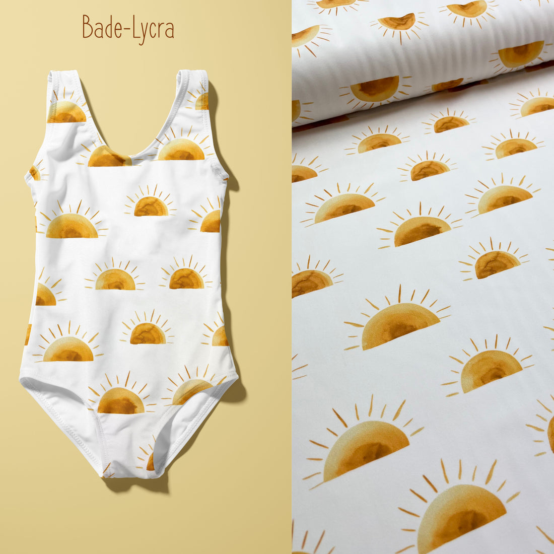 Reststück 0,25 Sunset - ECO Bade- und Sport-Flex