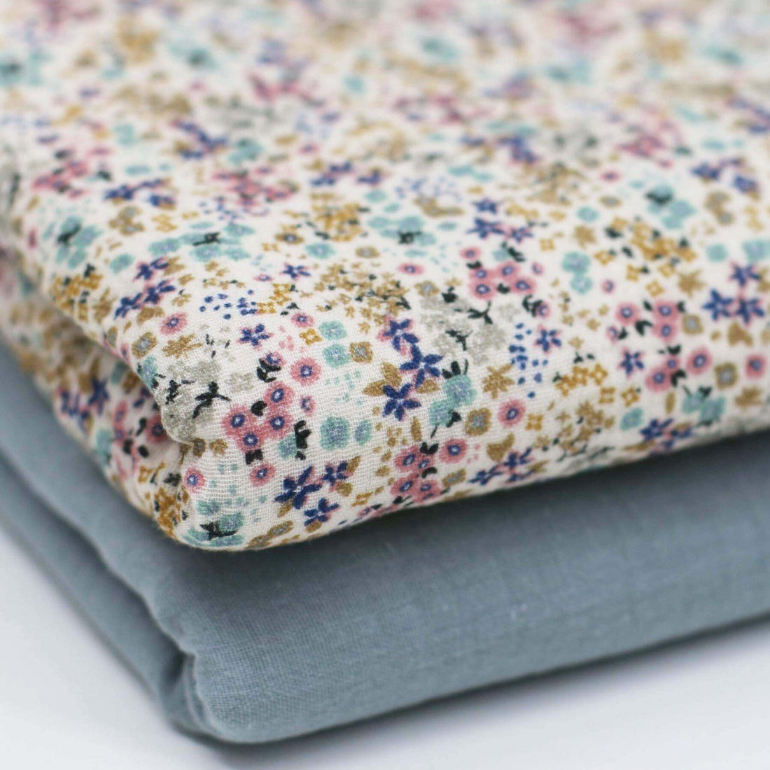 Miniblumen - Premium Musselin