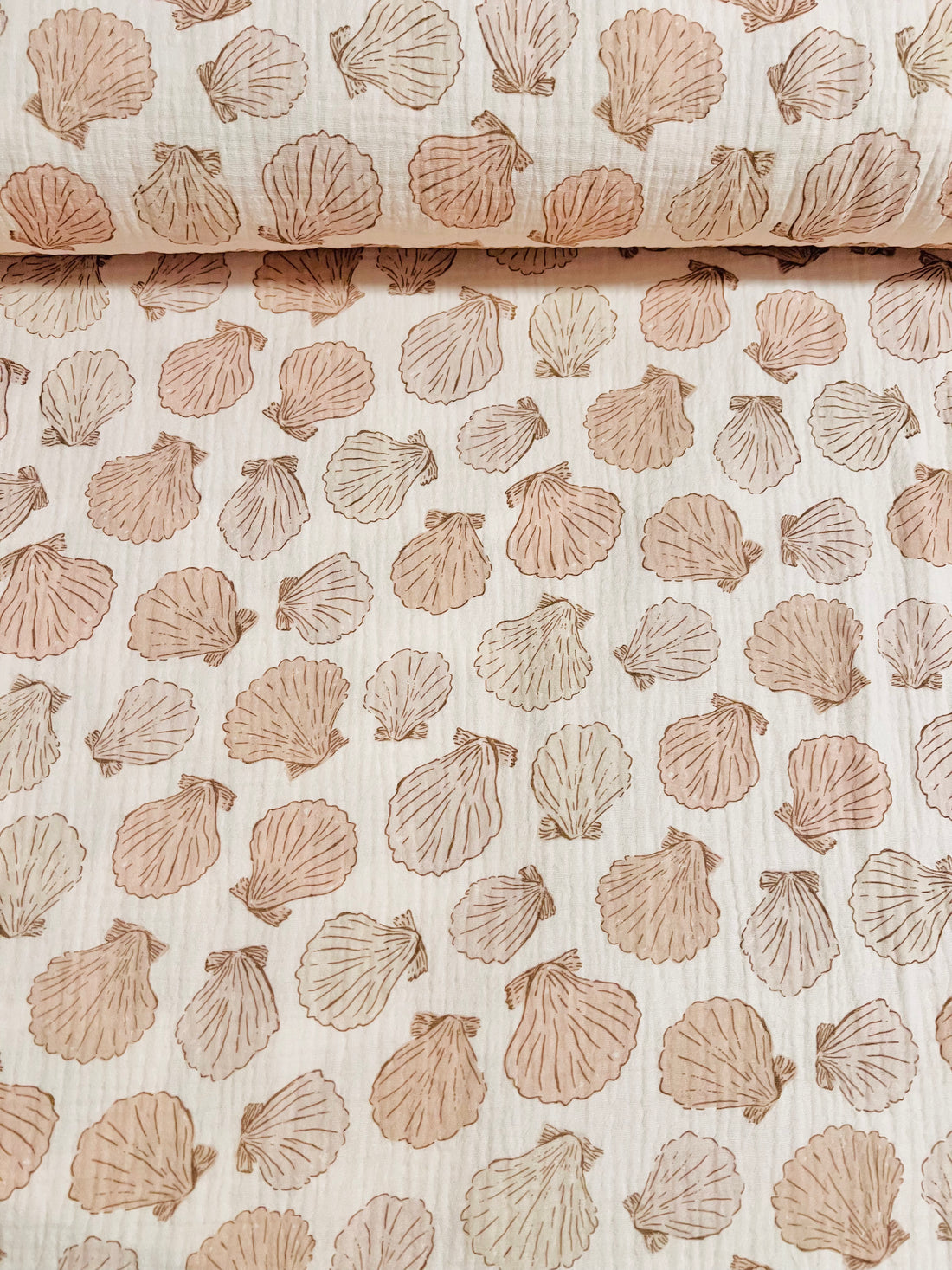 Little sea shell - Premium Musselin - 100% Baumwolle