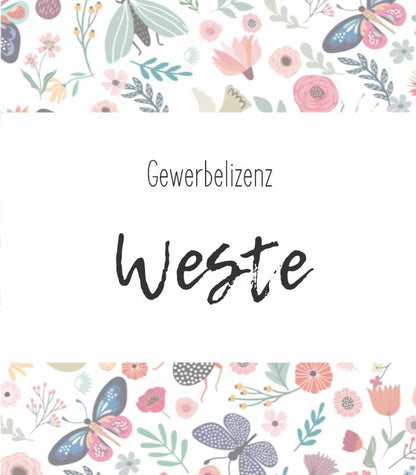 Gewerbe-Lizenz - Weste