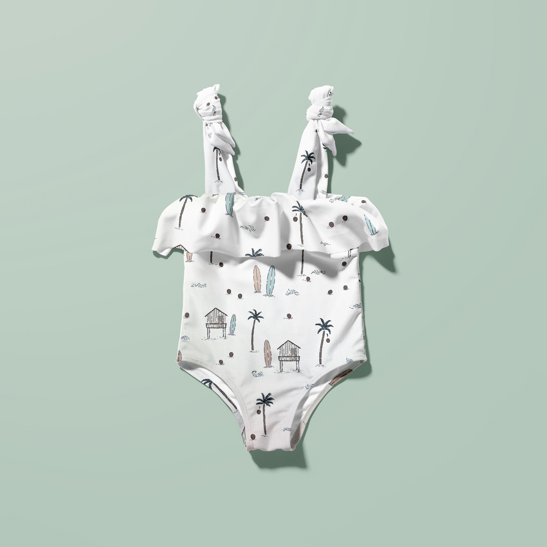 At The Beach - ECO Bade- und Sport-Flex Strandmotiv