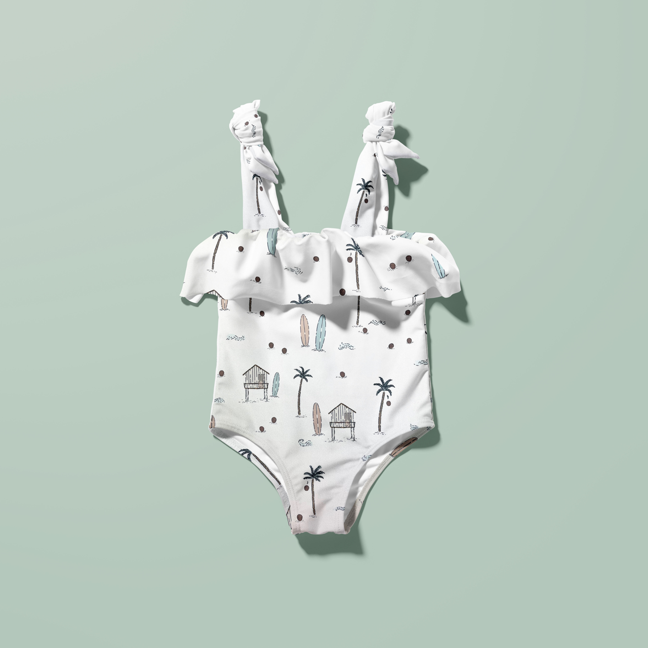 At The Beach - ECO Bade- und Sport-Flex Strandmotiv