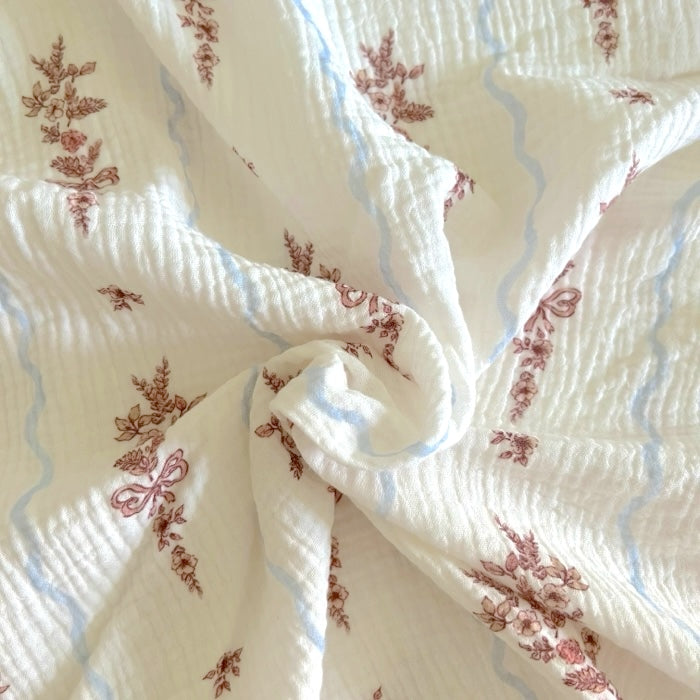 Preppy Floral - Premium Musselin