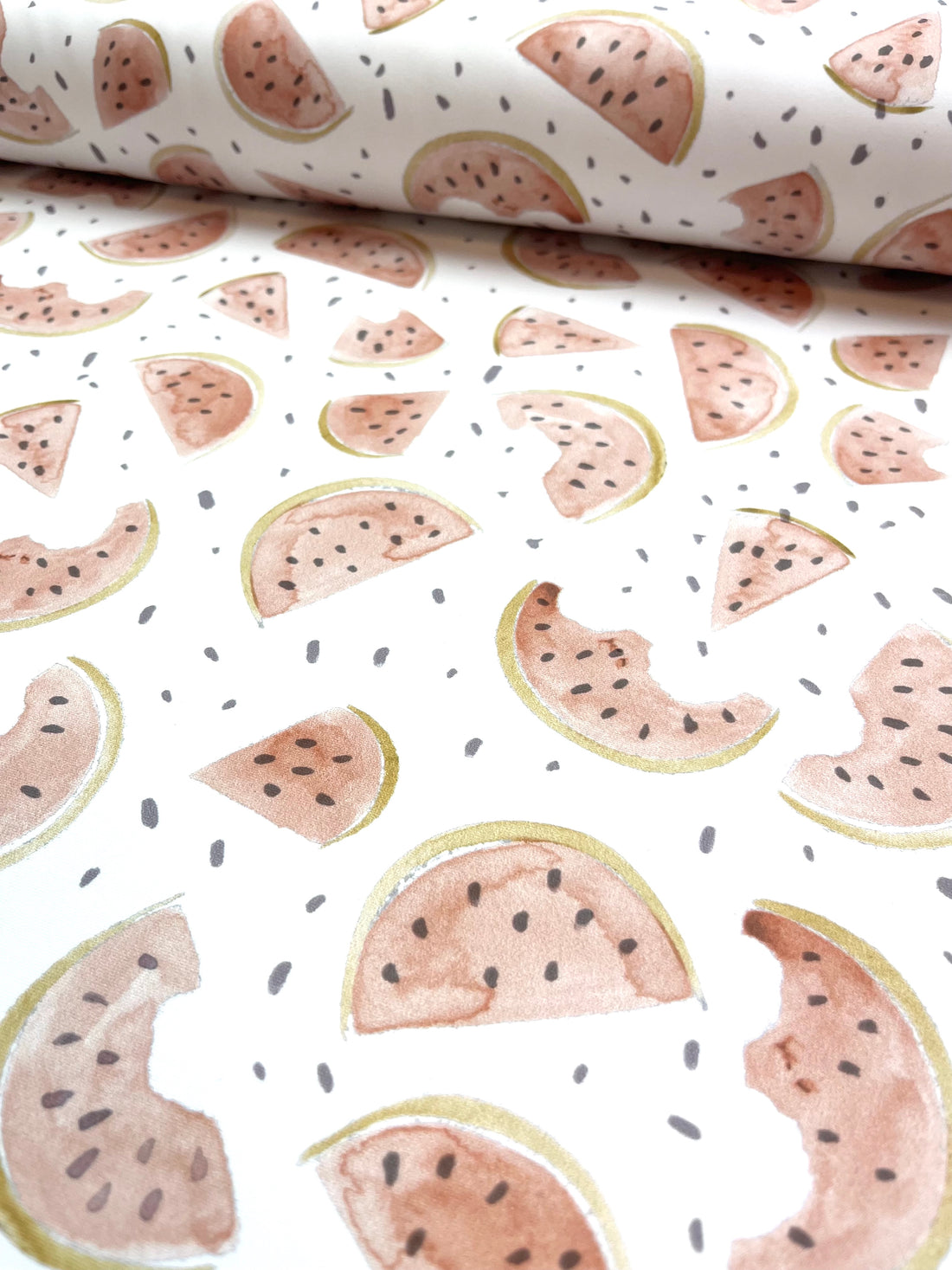 Reststück 0,25 Watermelon - ECO Bade- und Sport-Flex (Kopie)