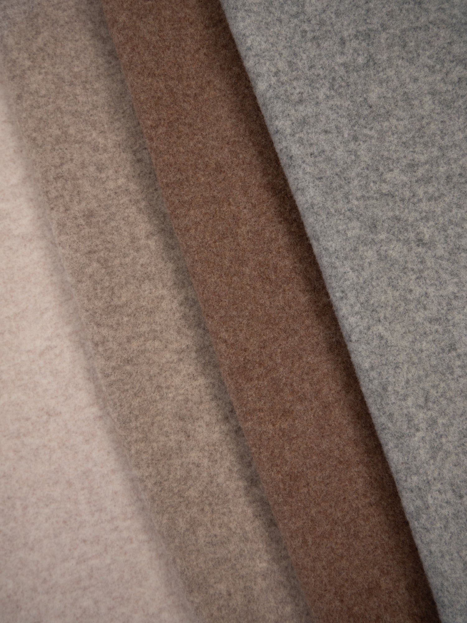 Merino Fleece Beige meliert - 100% Merinowolle - Mulesingfrei