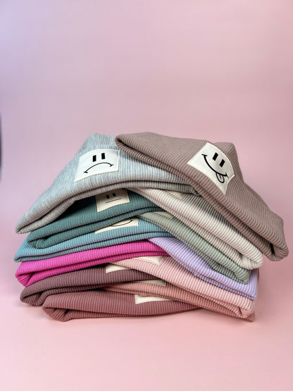 Emotionen - 100% Polyester Weiß - Label