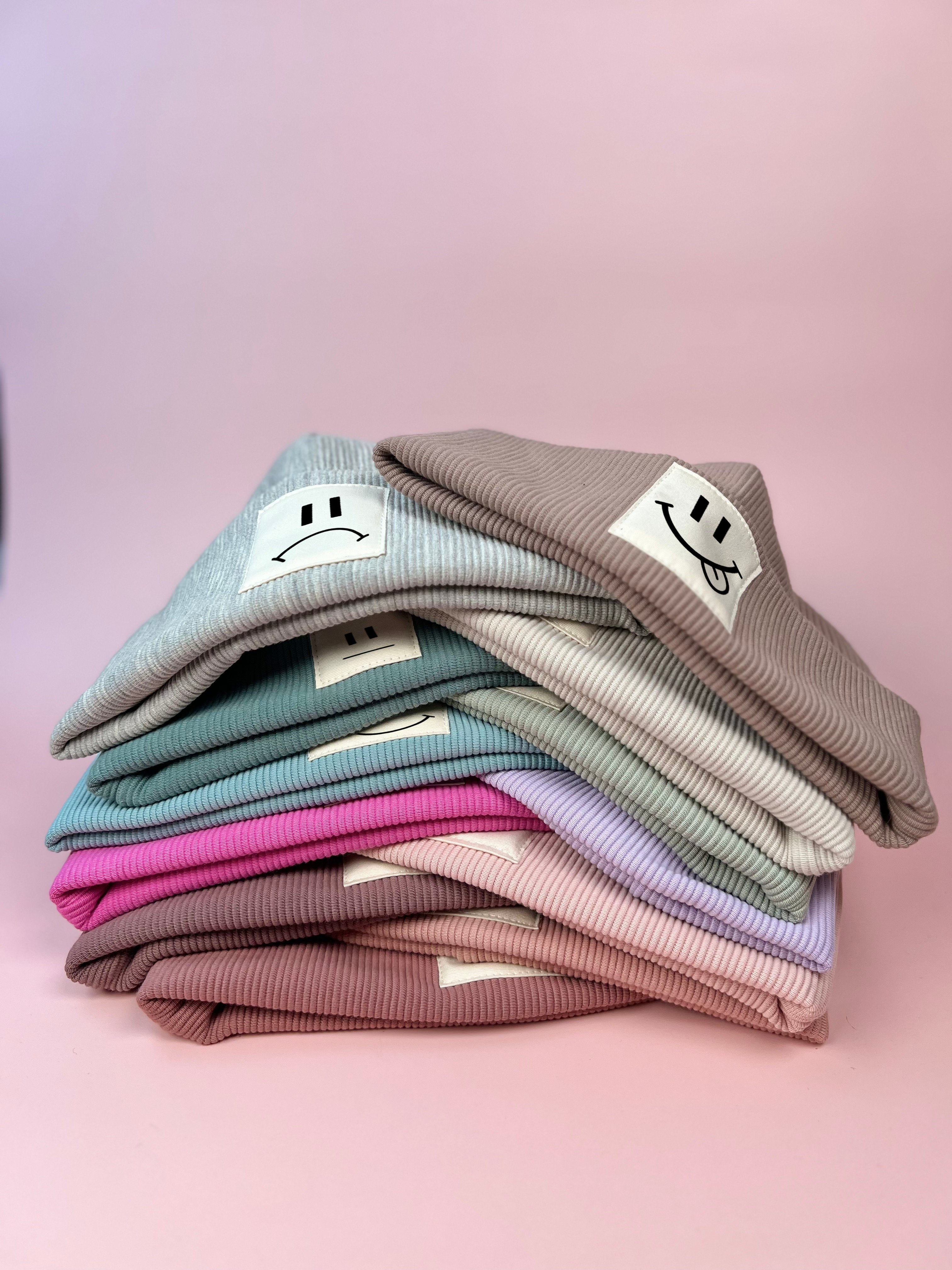 Emotionen - 100% Polyester Weiß - Label