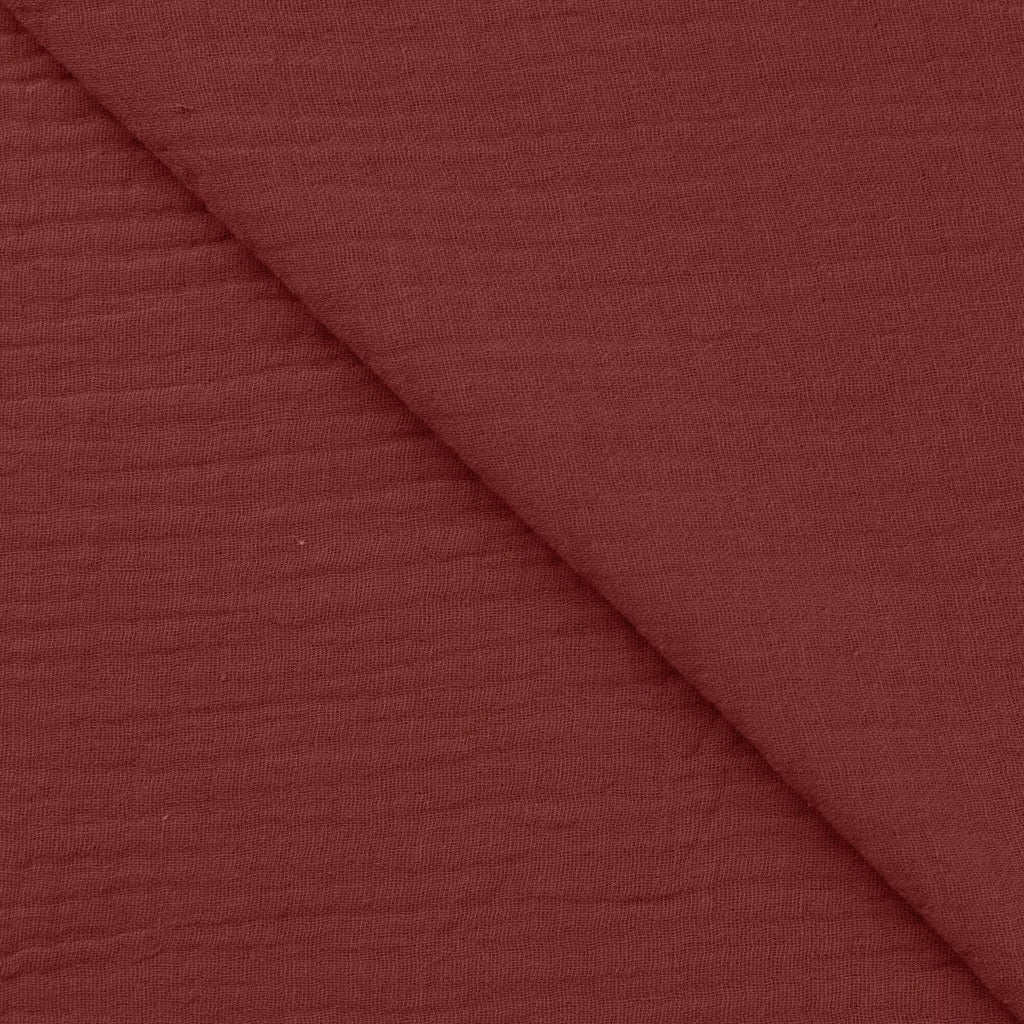 Musselin Dusty Terra  - Double Gauze - 100% Baumwolle