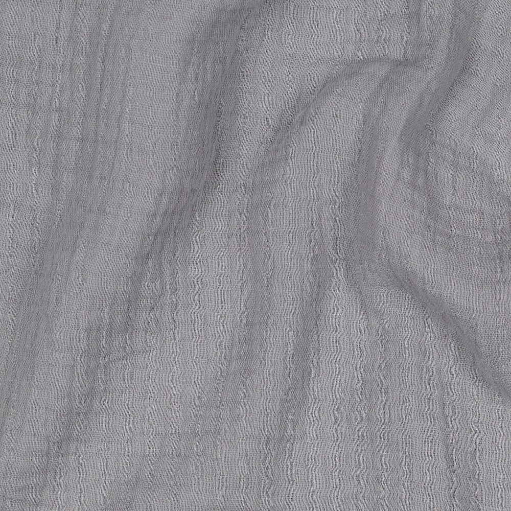 Musselin Grau - Double Gauze - 100% Baumwolle