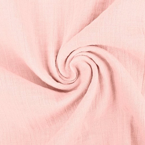 Musselin Nude Rosa  - Double Gauze - 100% Baumwolle