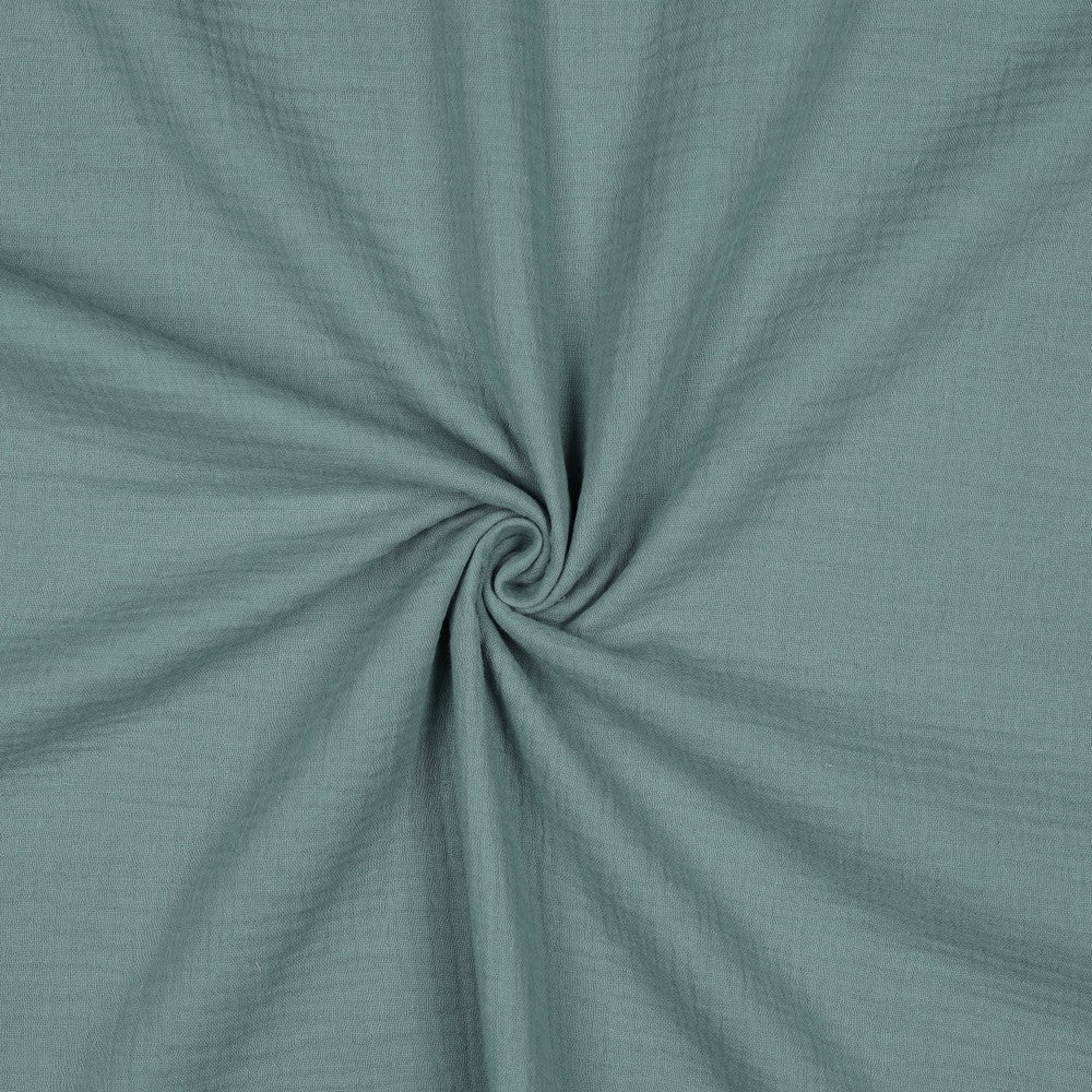 Musselin Dusty Green- Double Gauze - 100% Baumwolle