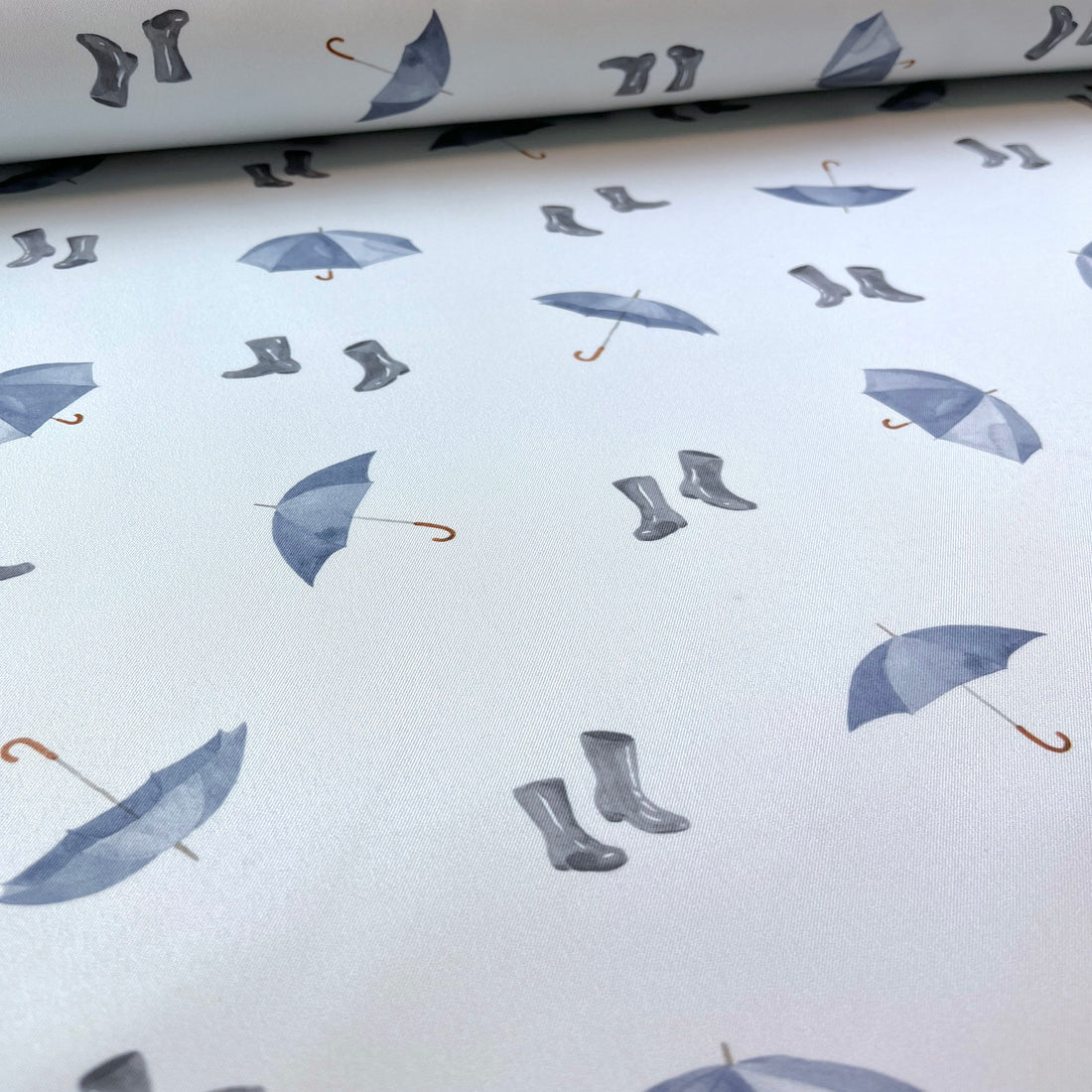 Regenwetter Blau Premium Eco-Softshell - 100 % recyceltes Polyester