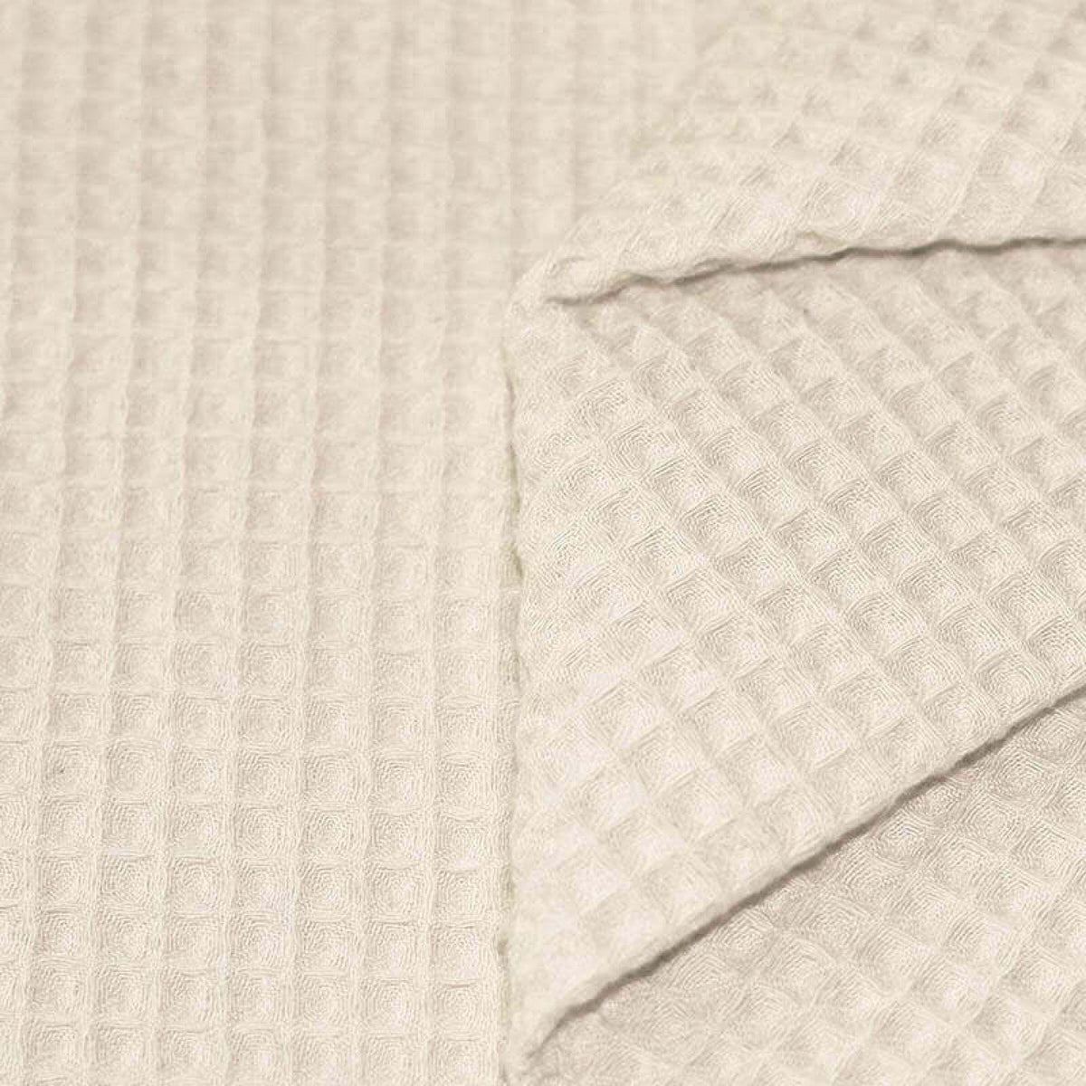 Badeponcho - Nähbox - DIY - Waffel Piqué &amp; Kapuze gefüttert