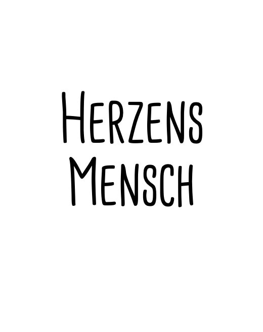 Herzensmensch- Label