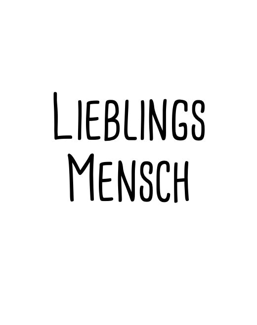 Lieblingsmensch - Label