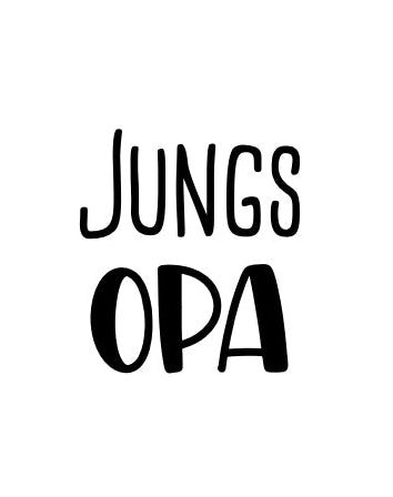 Jungs Opa - Label