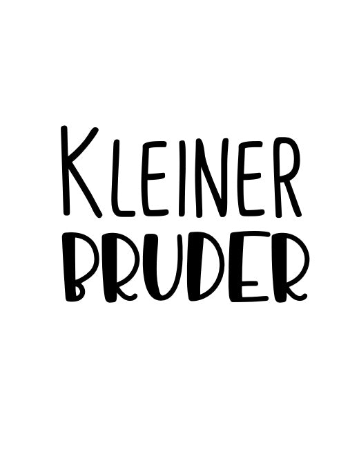 Kleiner Bruder - Label