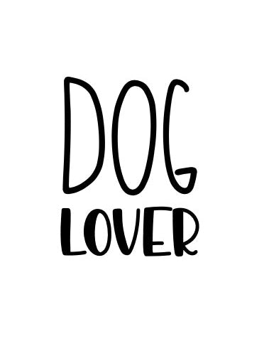 Dog Lover - Label