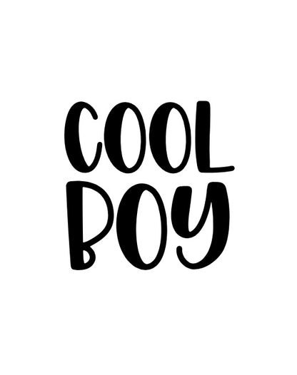 Cool Boy - Label