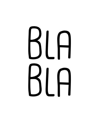 Bla Bla - Label