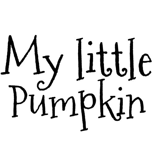 My little Pumpkin - Label